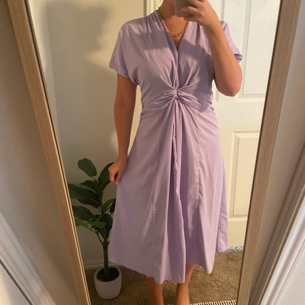OneBuye Lavender Midi Dress Size 10
